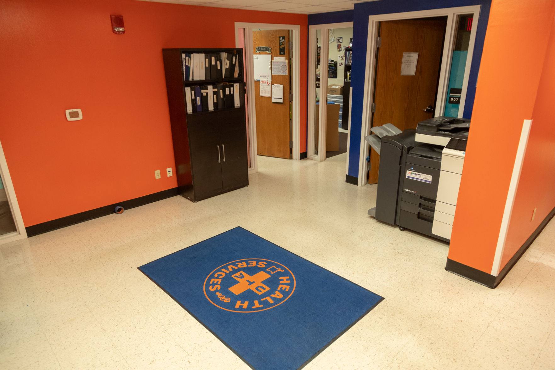 Health center renovations to relocate psychiatric, insurance and immunization services